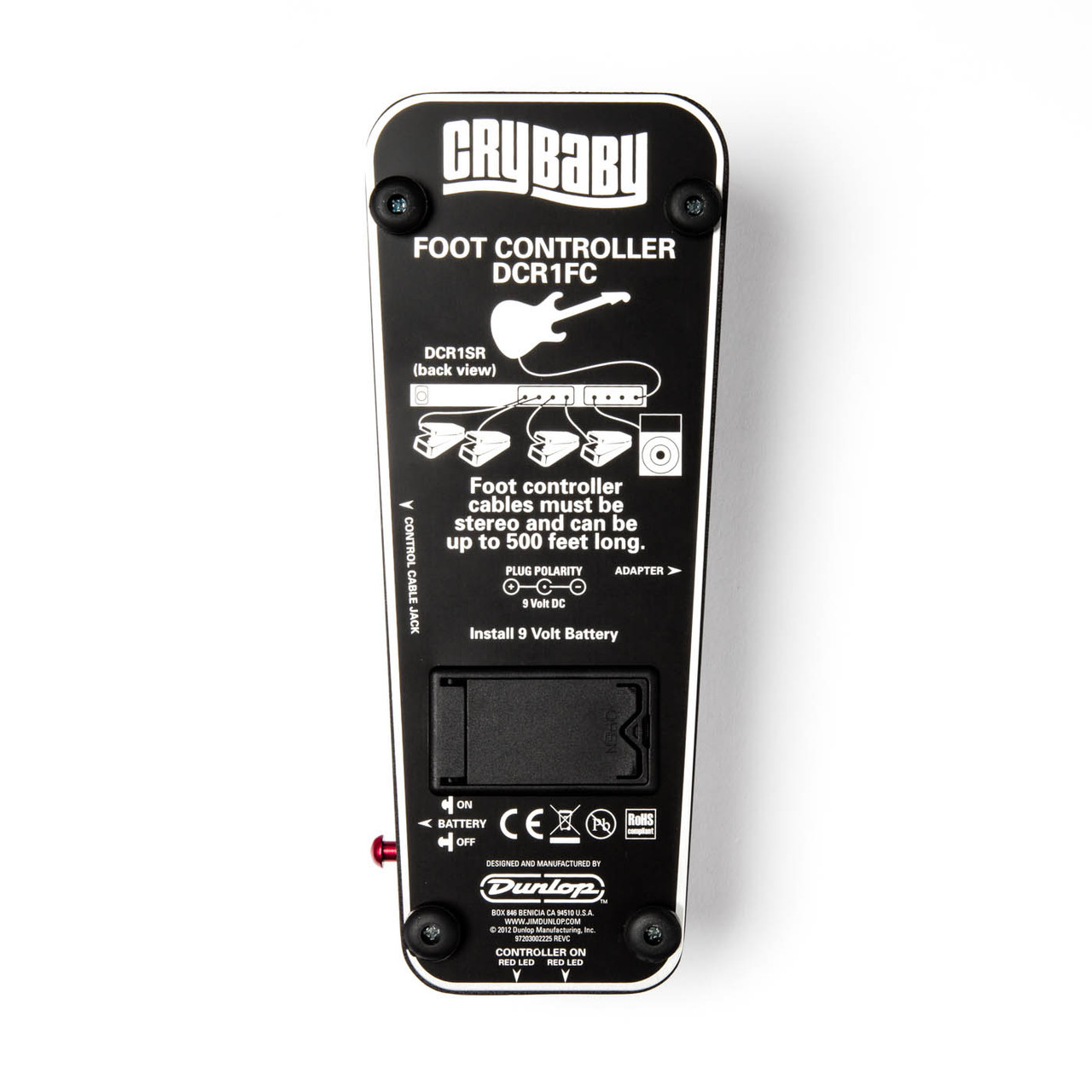 CRY BABY® RACK FOOT CONTROLLER - Dunlop