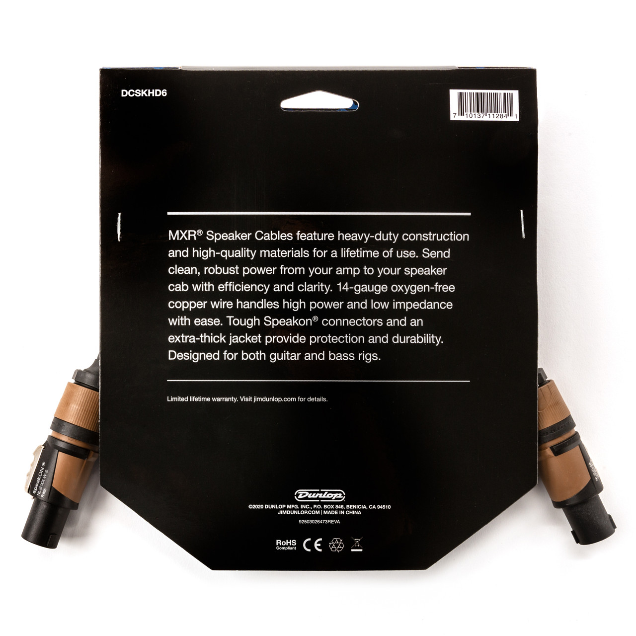 MXR® 6 FT HD SPEAKON™ SPEAKER CABLE - Dunlop