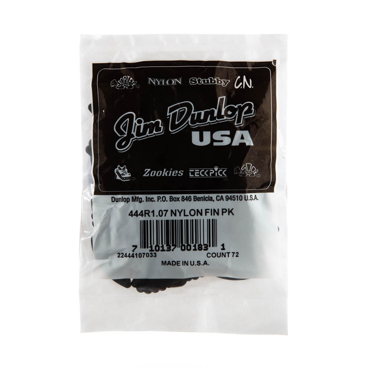 NYLON FIN PICK 1.07MM - Dunlop