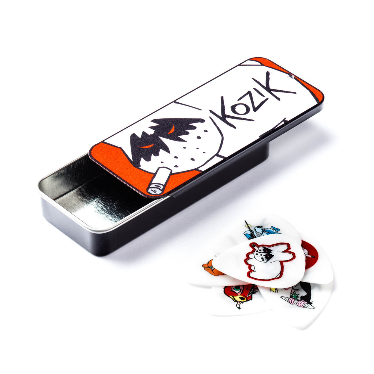 FRANK KOZIK 1 BLACKLINE ART PICK TIN .73MM - Dunlop