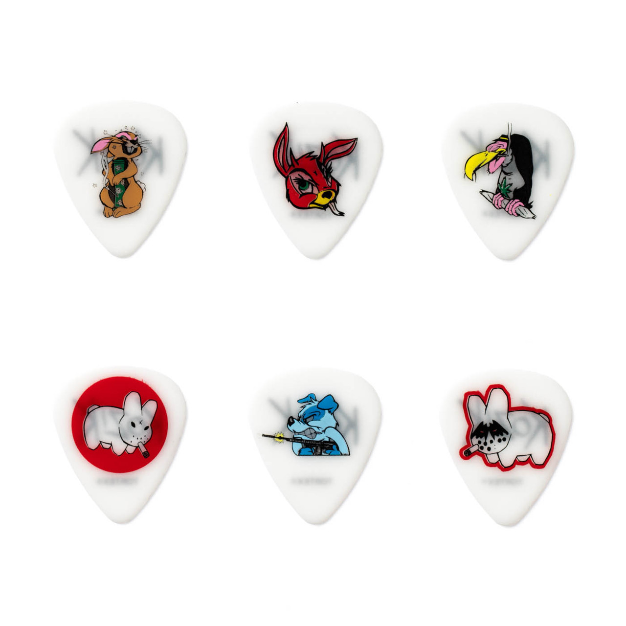 FRANK KOZIK 1 BLACKLINE ART PICK TIN .73MM - Dunlop