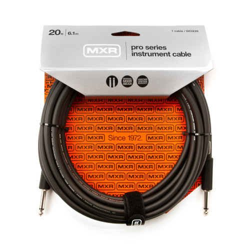 MXR® 10 FT PRO SERIES INSTRUMENT CABLE - STRAIGHT / STRAIGHT - Dunlop