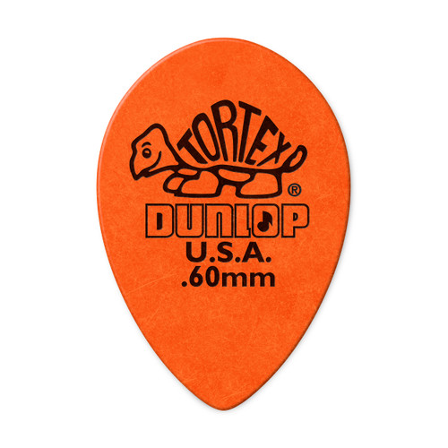 TORTEX® SMALL TEARDROP PICK .60MM 423-060 guitar pick image 1.