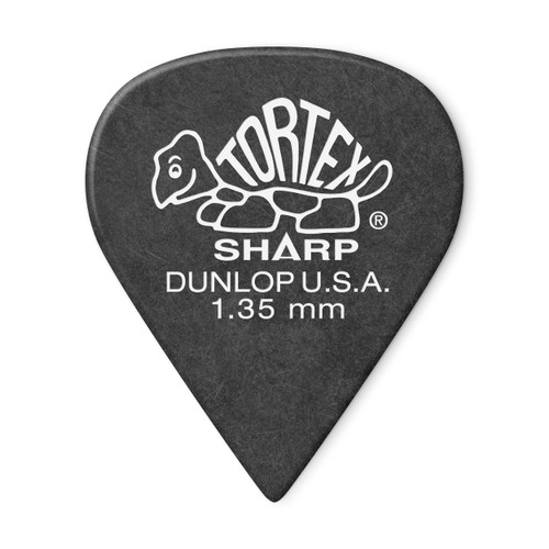 TORTEX® SHARP PICK 1.35MM 412-135 guitar pick Image 1.