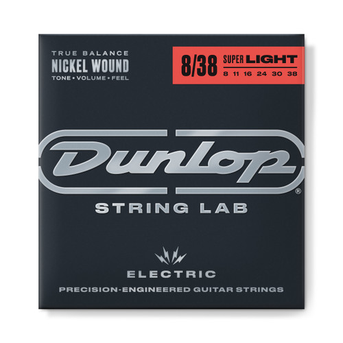 NICKEL WOUND ELECTRIC GUITAR STRINGS 08-38 DEN0838 image 1.
