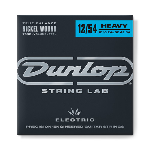 NICKEL WOUND ELECTRIC GUITAR STRINGS 12-54 DEN1254 image 1.