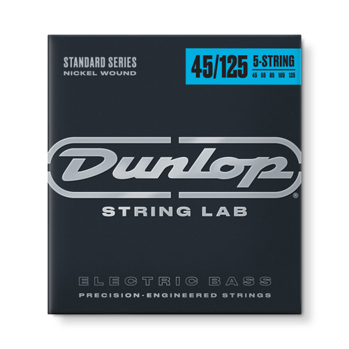 STANDARD SERIES NICKEL WOUND BASS STRINGS 60-120 - Dunlop