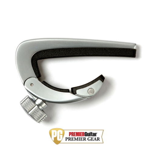 PIVOT GUITAR CAPO SATIN CHROME DPCSC image 1.