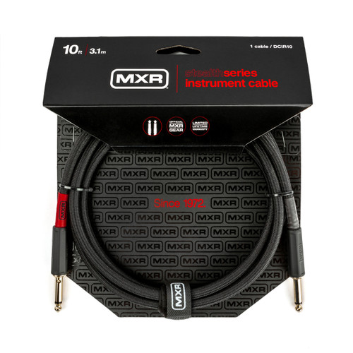 MXR® 10 FT STEALTH SERIES INSTRUMENT CABLE DCIR10 image 1.