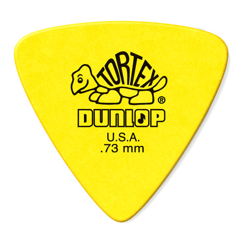 TORTEX® TRIANGLE PICK .73MM 431-073 guitar pick Image 1.