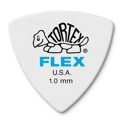 TORTEX® FLEX™ TRIANGLE PICK 1.0MM 456-100 guitar pick Image 1.