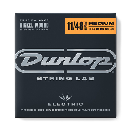 NICKEL WOUND ELECTRIC GUITAR STRINGS 11-50 - Dunlop