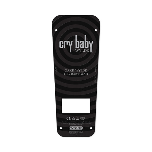 WYLDE AUDIO CRY BABY® WAH BOTTOM PLATE ECB470 image 1.