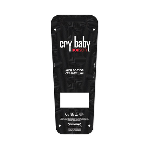 MICK RONSON CRY BABY® WAH BOTTOM PLATE ECB473 image 1.