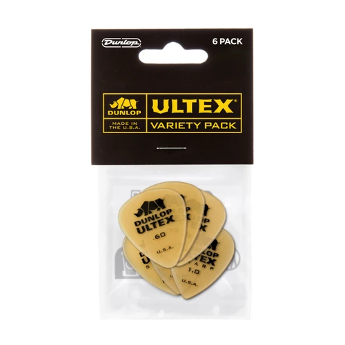 ULTEX® PICK VARIETY PACK - 6 PACK PVP109 guitar pick image 1.