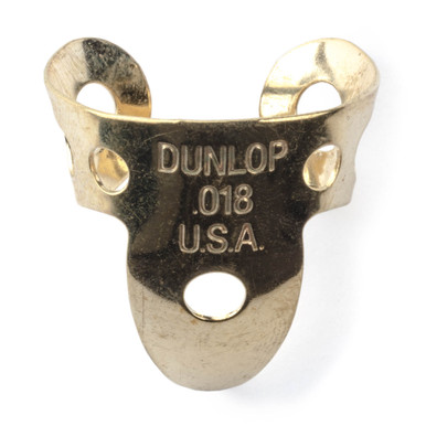 BRASS FINGERPICKS .018 IN - Dunlop