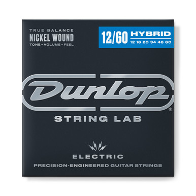 NICKEL WOUND ELECTRIC GUITAR STRINGS 12-60 - Dunlop