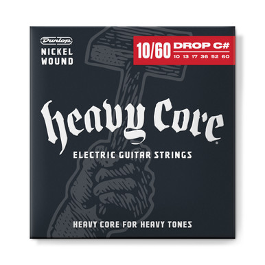 HEAVY CORE ELECTRIC GUITAR STRINGS 10-60 - Dunlop