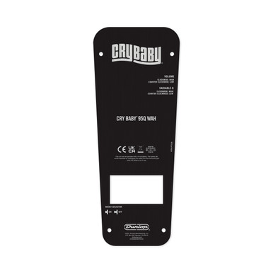 CRY BABY® 95Q WAH BOTTOM PLATE - Dunlop