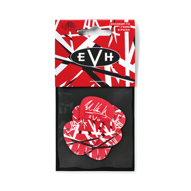EVH Striped Series Frankenstein Relic Guitar - Red #84 LOW