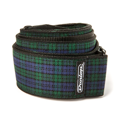 JACQUARD BLACK WATCH PLAID STRAP