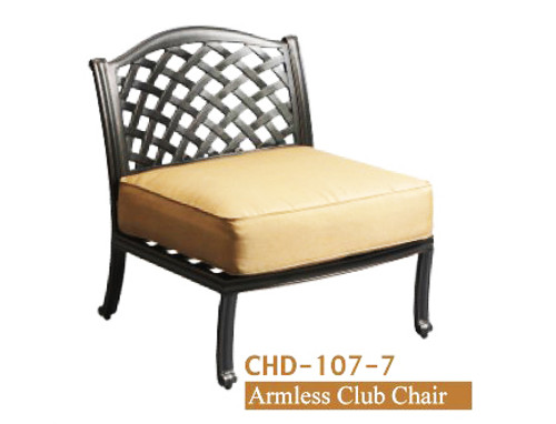 DWL Garden New Providence Armless Club Chair