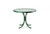 Telescope Casual Glass Top 36" Round Dining Table with hole