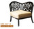 DWL Garden Lillian Corner Club Chair