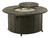 Hanamint Tuscany 48" Round Enclosed Gas Fire Pit Table