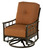 Hanamint Stratford Estate Deep Seating Club Swivel Glider