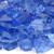 American Fireglass Light Blue Medium Fire Pit Glass