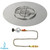 American Fireglass 36" Round Flat Pan with Match Light Kit (18" Ring) - Propane