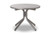 Telescope Casual Embossed Aluminum Top 30" Round Chat Height Table without hole