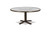  Telescope Casual Glass Top Table 42" Round Chat Height Pedestal Table w/ hole