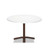 Telescope Casual Werzalit 42" Round Dining Table with Pedestal 