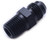 1/4" NPT to #6 AN Cooler Fitting - Black