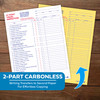 27 Point Visual Vehicle Inspection Sheet 2-Part (Form #27-Point) (100 pack) - 2-Part Carbonless
