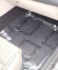 Dealer Must Remove - Full Adhesive Plastic Floor Mats (3 Mil or 4 Mil) (300 Foot Roll / 175 Mats)