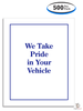 Plastic Floor Mats - Standard Printed - 2 Mil (500 Per Roll)