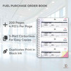 Fuel Purchase Order Books (3-Part Fuel PO Book)