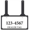 Rubber Demo License Plate Holder - Main Display