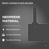 DEMO License Plate Holder - Material & Qualities