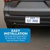 DEMO License Plate Holder -  Installation