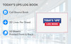 UPs Log Book / Customer Contact Log (50 sheets) - Aspects