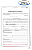 3-Part Odometer Disclosure Statement (Popular) (100 per pack)