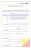 3-Part Odometer Disclosure Statement (Form # ODOM-65-3 No Screen) (100 per pack)