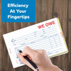 3-Part We Owe Form (Form # SA-1506-3) (100 per pack) - Efficiency at Your Fingertips