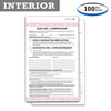 2-Part Spanish Buyers Guide - Adhesive Tape - Implied Warranty (100 Per Pack)