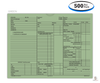 Green 3-in-1 Deal Envelope Deal Jackets (500 per box)