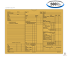 Dark Buff 3-in-1 Deal Envelope Deal Jackets (500 per box)
